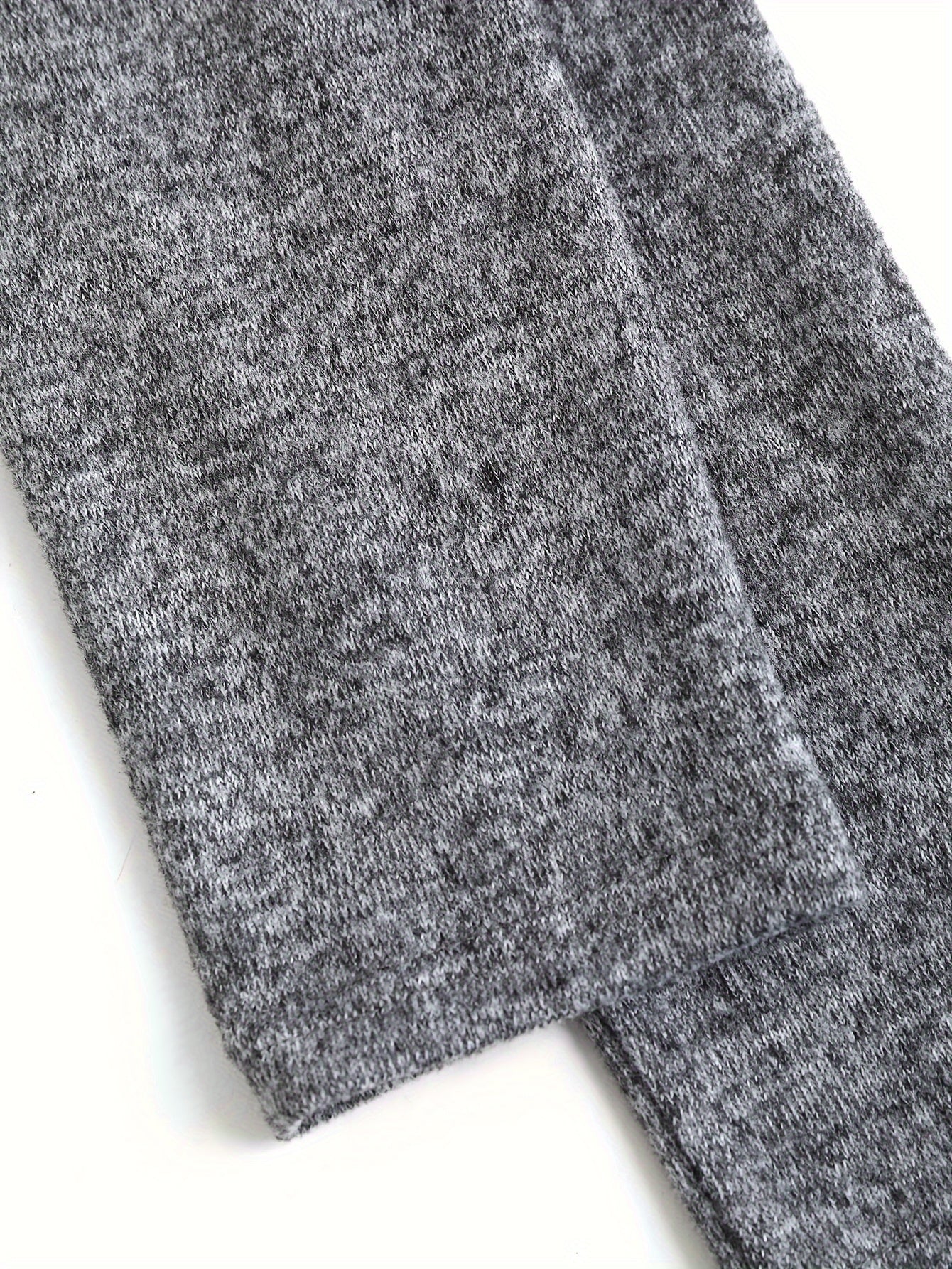 Langärmliges Kleid mit Karomuster, lässiges Kleid mit Knopfleiste