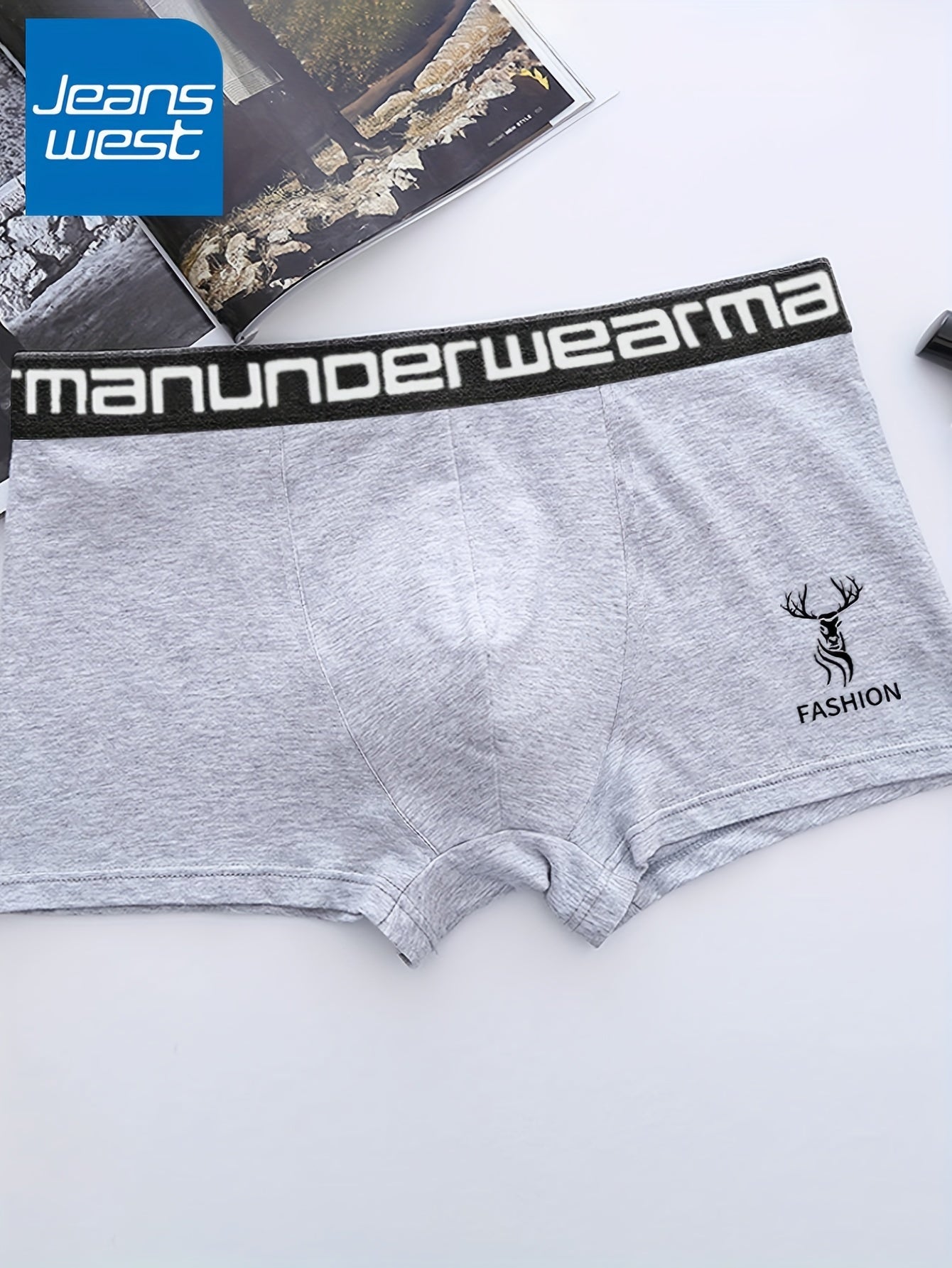 JEANSWEST 8-teiliges Herren-Boxershorts Set aus Baumwolle – atmungsaktiv
