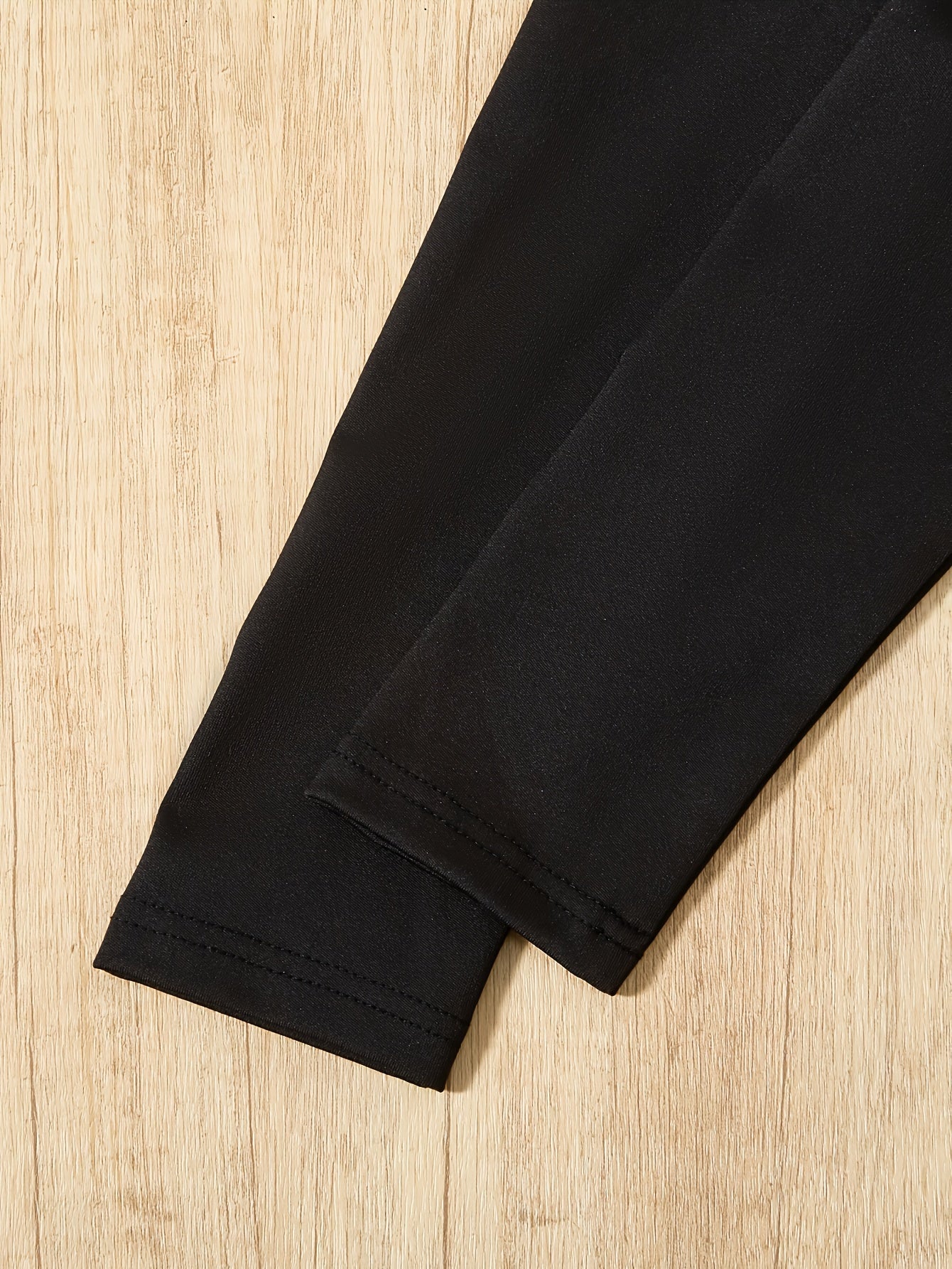 3-teiliges Mädchen-Set, elegante karierte Kapuzenweste + Langarmpullover + Hose