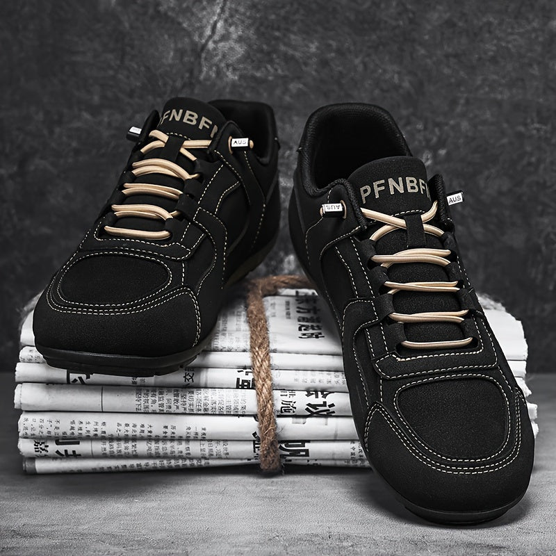 Lässige Sneaker für Herren im Retro-Stil – strapazierfähige Halbschuhe rutschfest