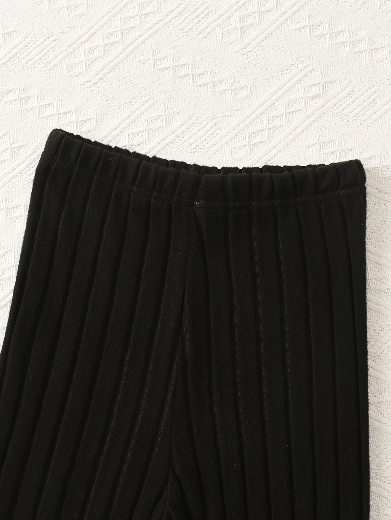 2-teiliges Set für Mädchen, Langarm-Kapuzenpullover und dehnbare Hose