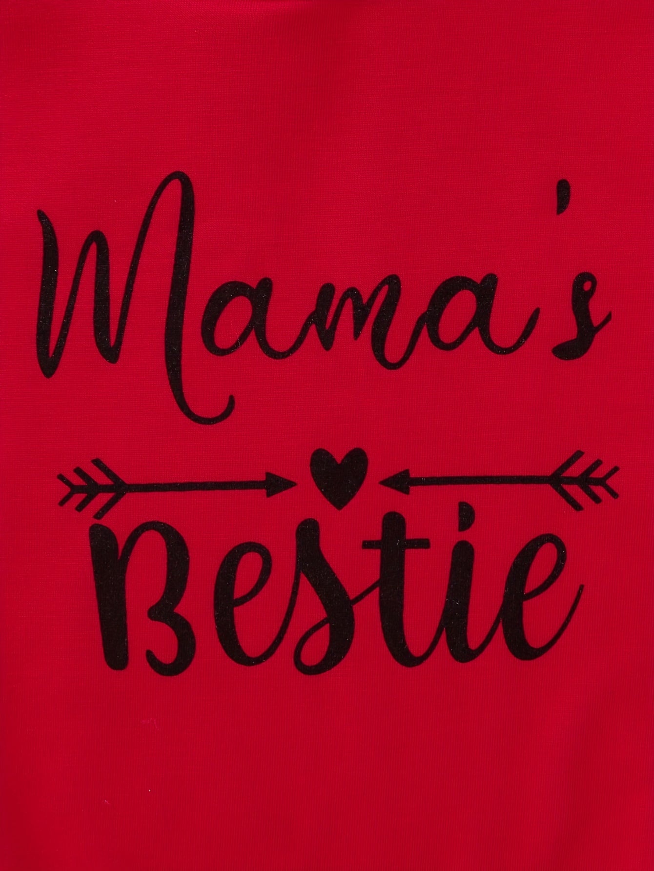 2-teiliges Mädchen-Set mit Kapuzenpullover und Jogginghose MAMA'S BESTIE