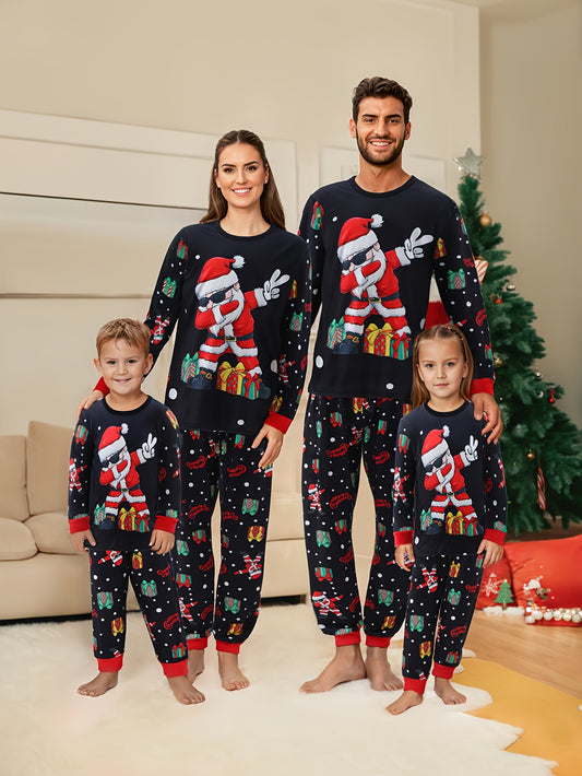 Weihnachts- Schlafanzug Pyjama für Familien