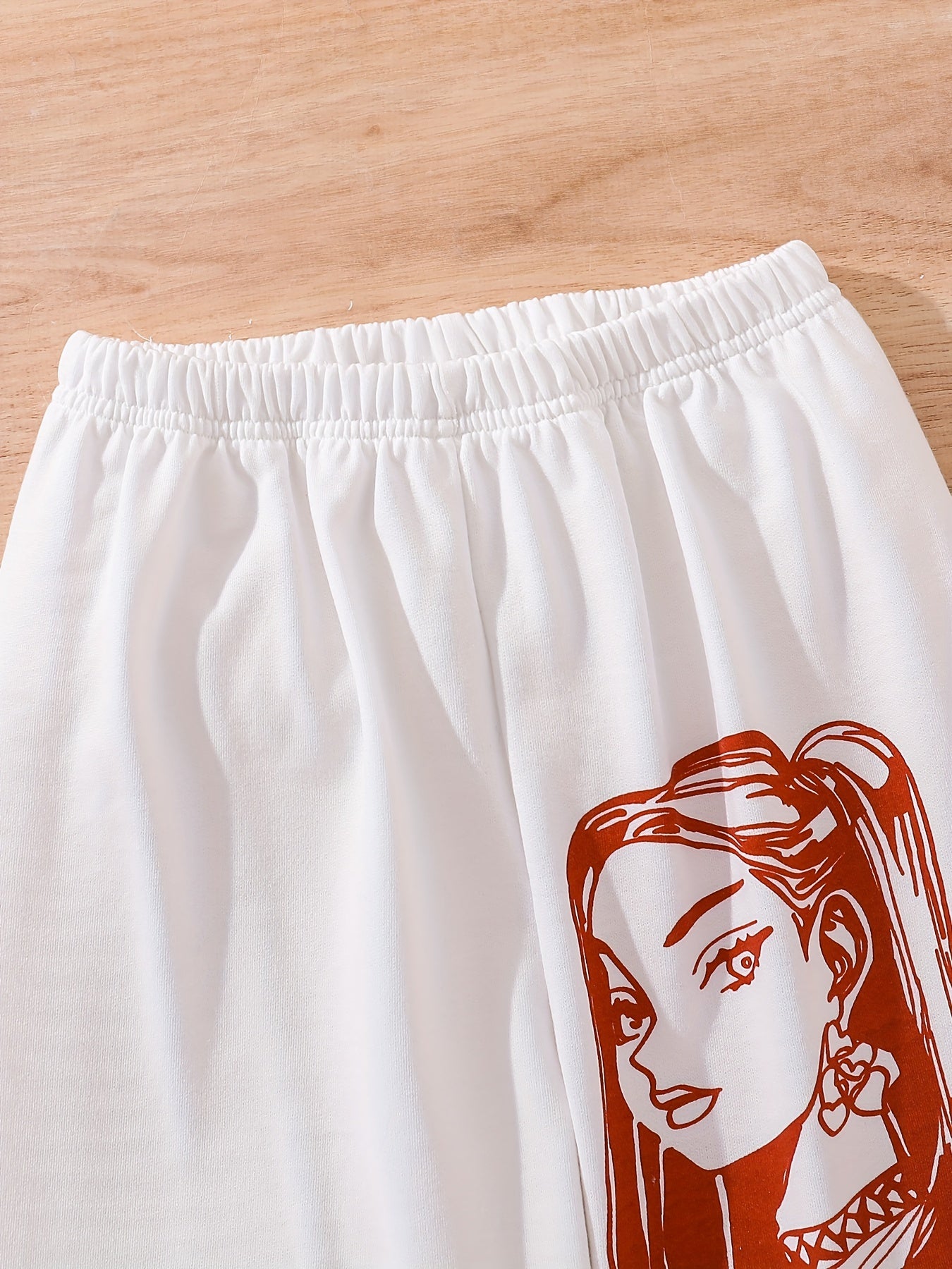3-teiliges Mädchen - Set mit Kapuzenjacke + Tanktop + Jogginghose Model Anime