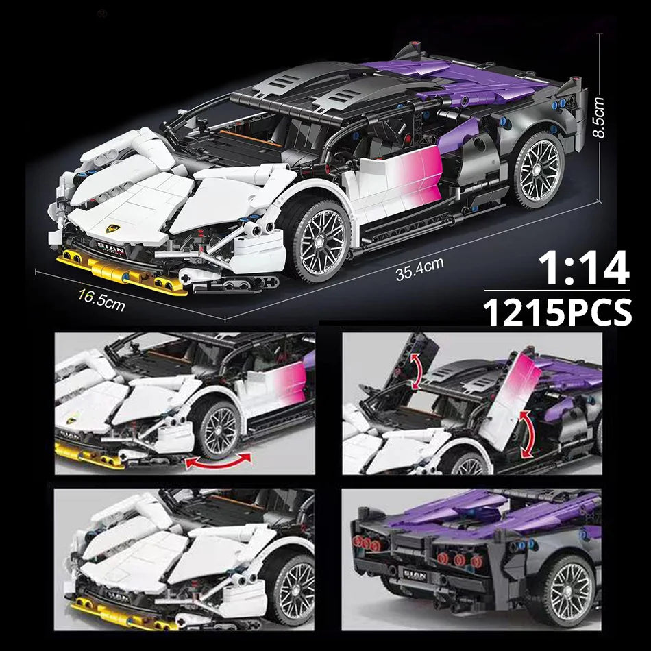 ToylinX 1:14 Bausteine AUTO MOC (verschiedene Modele)