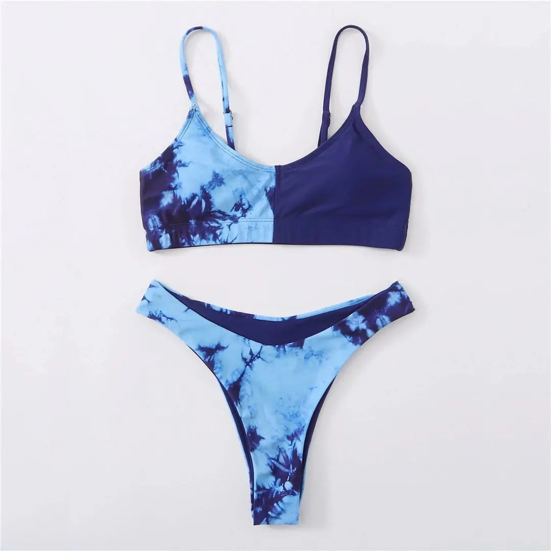 14 Farben S - XL Sexy Leopard Bikini - Set