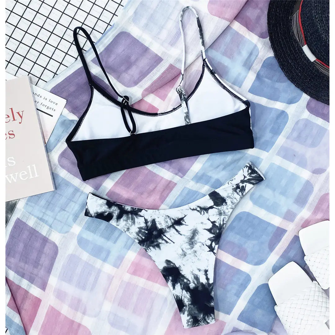 14 Farben S - XL Sexy Leopard Bikini - Set