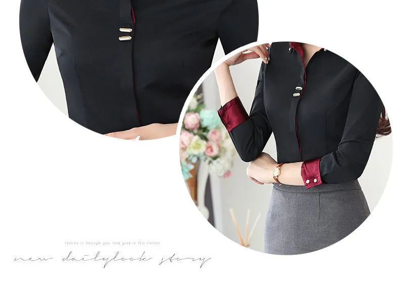 Langarm Shirt Patchwork Pailletten Baumwolle