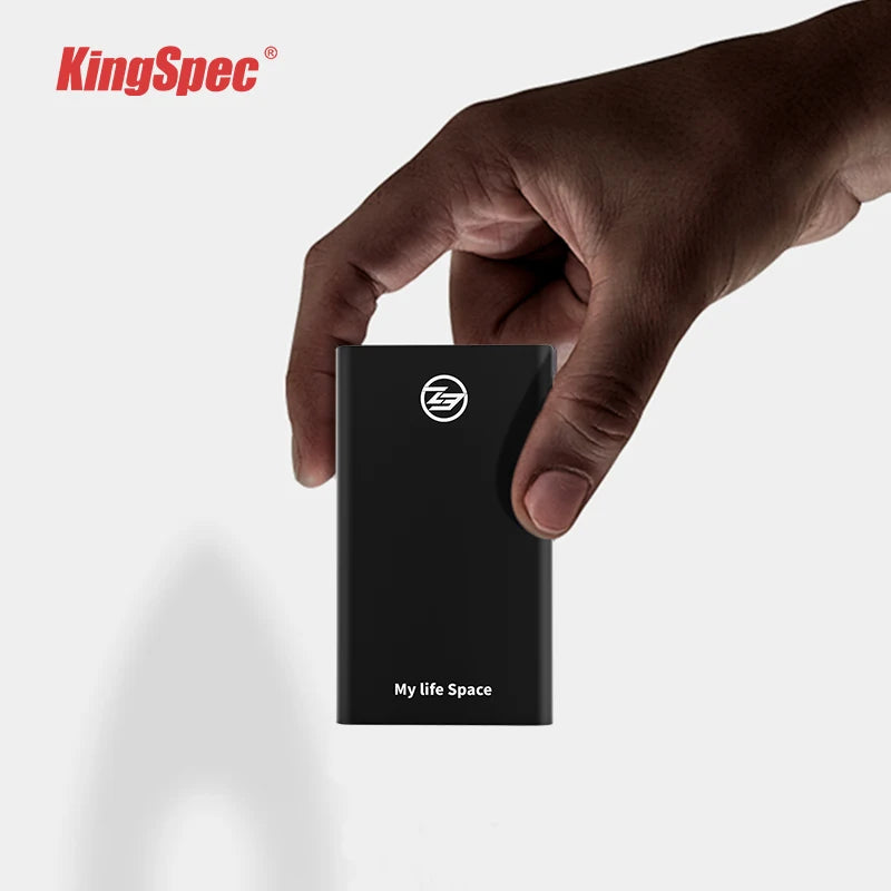 KingSpec Externe SSD Festplatte Type C USB 3.1