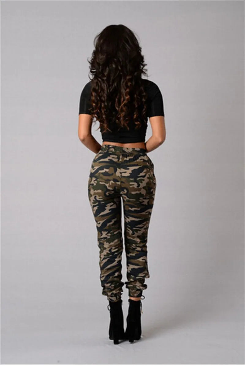 Hirigin Neue Heiße Stretch Bundhose Tarnmuster