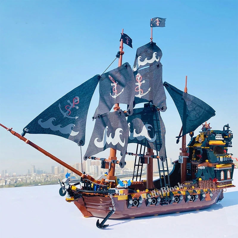 Bausteine-Set Piratenschiff Militär Piraten Royal Guards