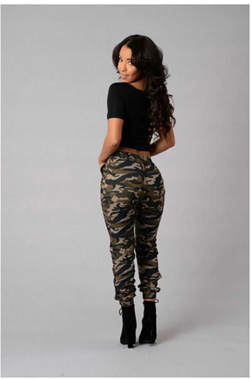 Hirigin Neue Heiße Stretch Bundhose Tarnmuster