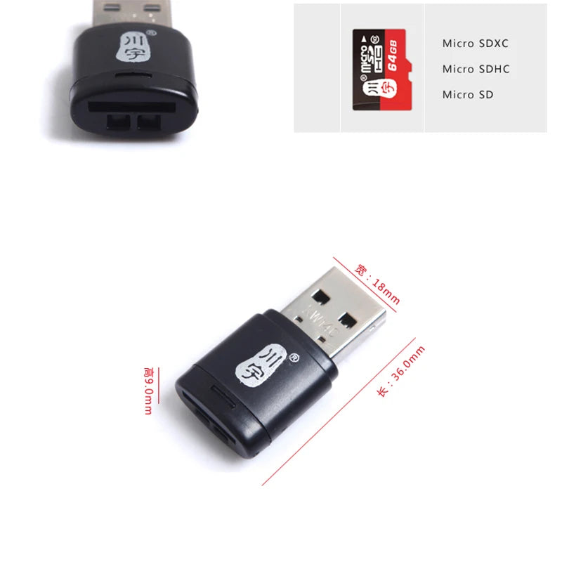 Kawau Micro SD-Kartenleser 2.0 USB