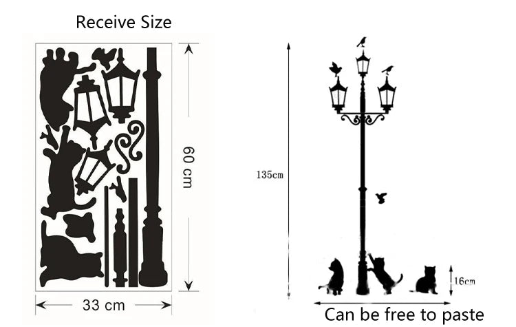Kreative DIY Wandaufkleber