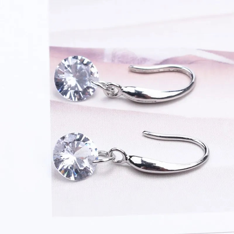 Elegante Ohrringe Modeschmuck mit Zirkon
