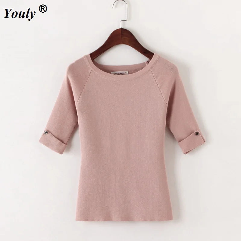 BELLYQUEEN Pullover kurzarm