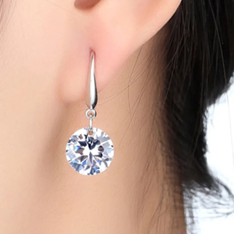 Elegante Ohrringe Modeschmuck mit Zirkon