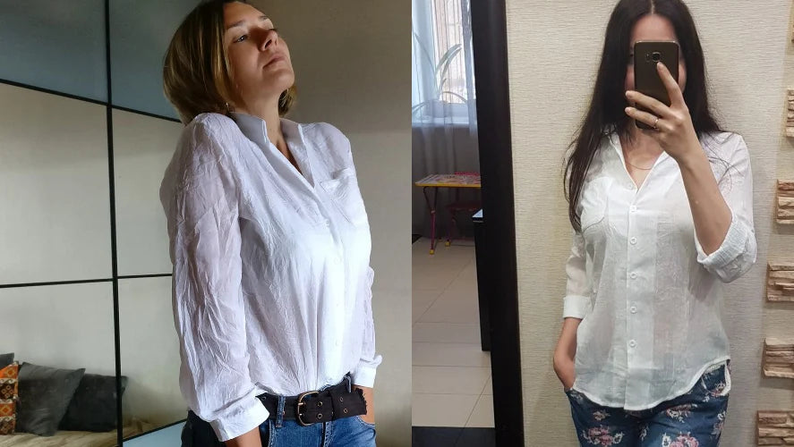 Chemisier Damen Bluse Hemd Mode 2022
