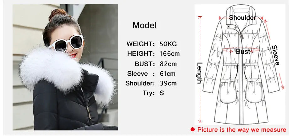 Damen Winterjacke Mantel Parka Jacke