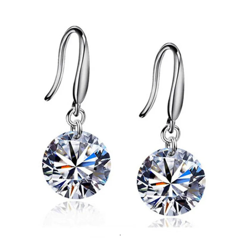 Elegante Ohrringe Modeschmuck mit Zirkon
