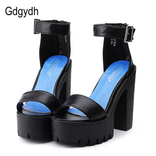 Hohe Damen Absatz Schuh / Sandale High Heel Pumps