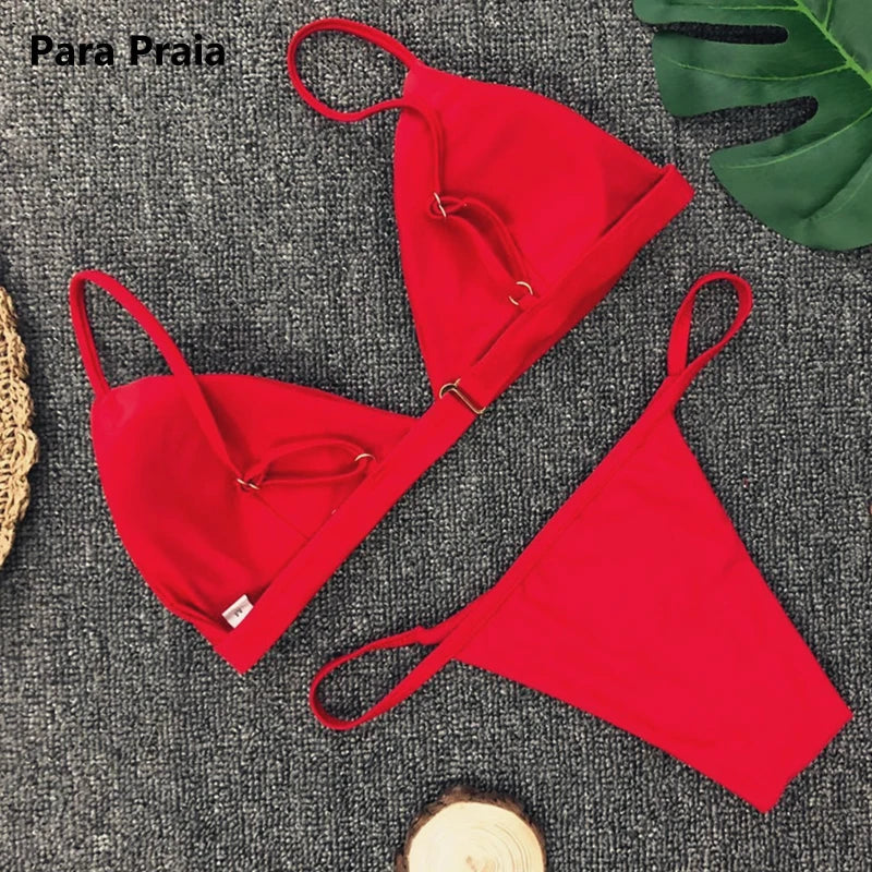 Para Praia Bikini-Set (verschiedene Farben)