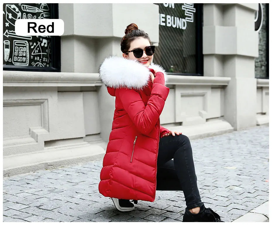 Damen Winterjacke Mantel Parka Jacke