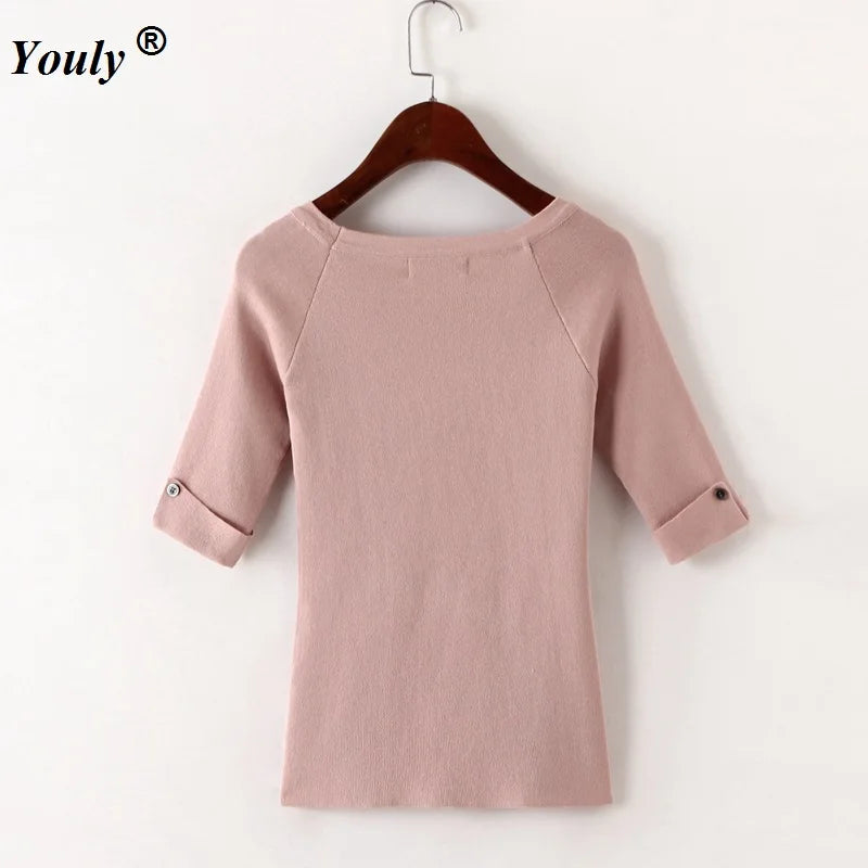 BELLYQUEEN Pullover kurzarm