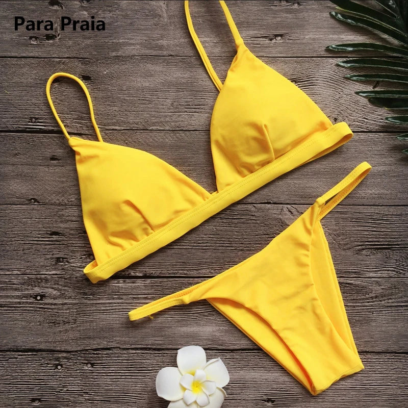 Para Praia Bikini-Set (verschiedene Farben)