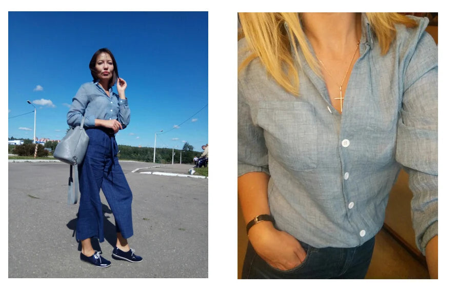 Chemisier Damen Bluse Hemd Mode 2022
