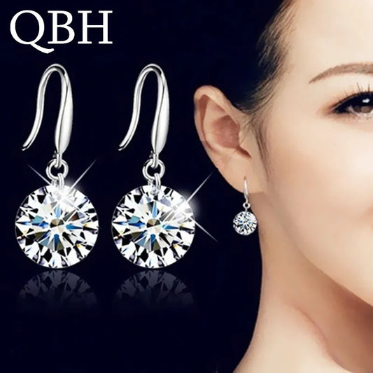 Elegante Ohrringe Modeschmuck mit Zirkon