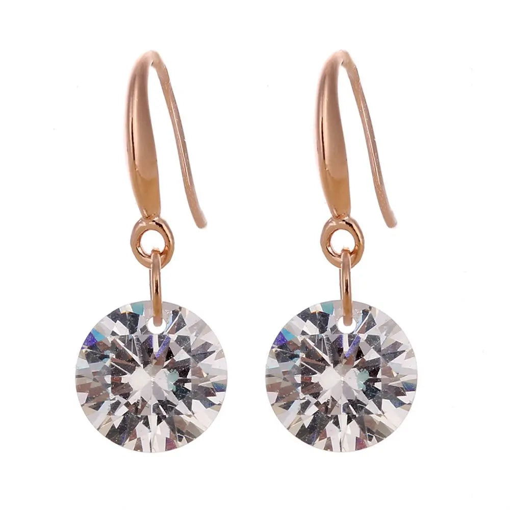 Elegante Ohrringe Modeschmuck mit Zirkon