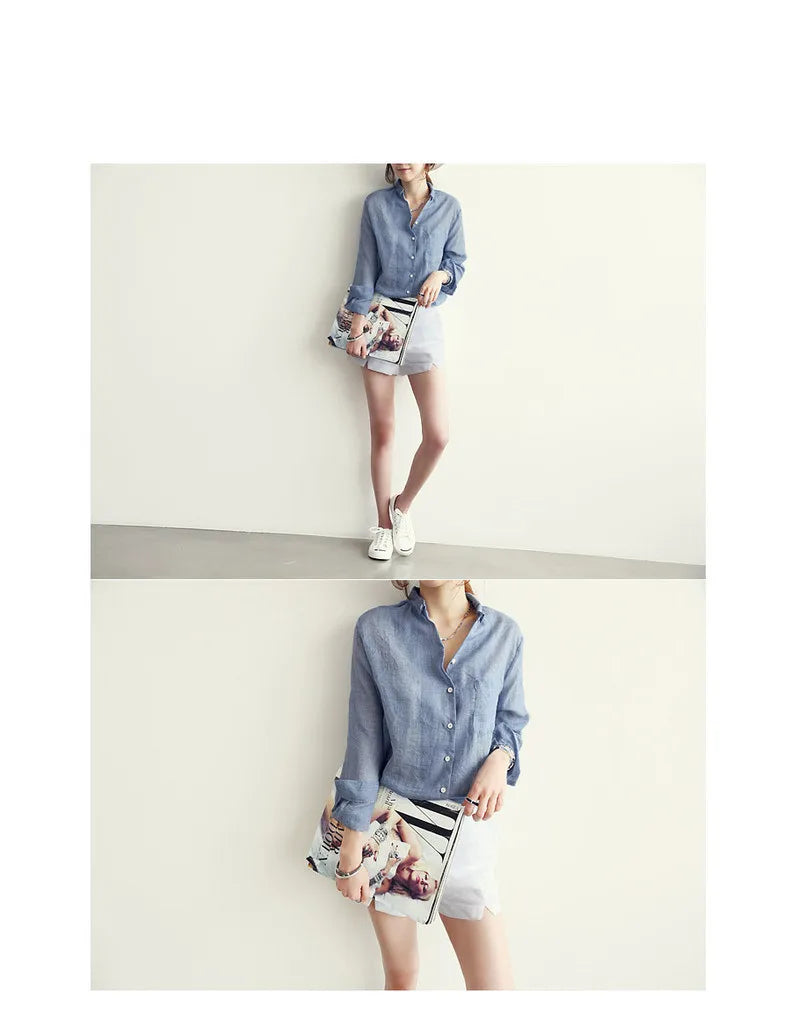 Chemisier Damen Bluse Hemd Mode 2022
