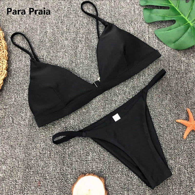 Para Praia Bikini-Set (verschiedene Farben)