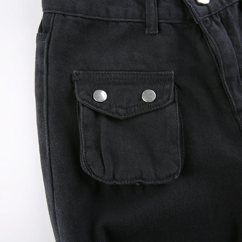 Goocher E-Girl Gothic Cargohose / Hose