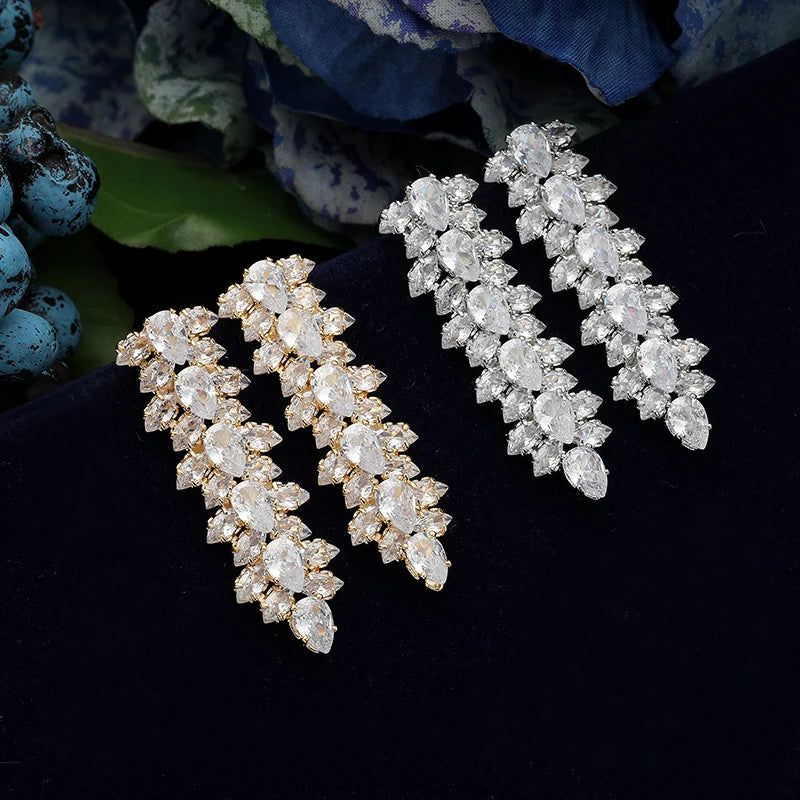 Schmuck Set HADIYANA Halskette Armband Ring Ohrringe BN7947 Modeschmuck