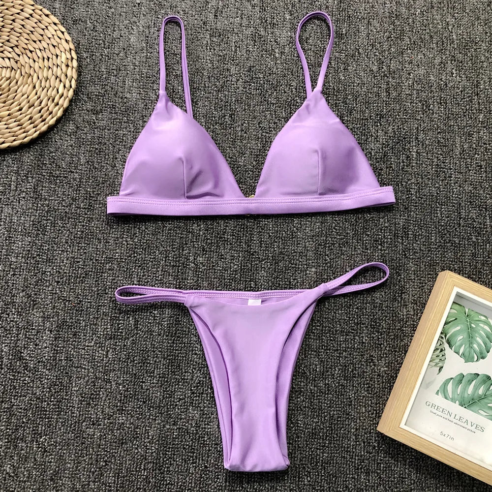 Para Praia Bikini-Set (verschiedene Farben)