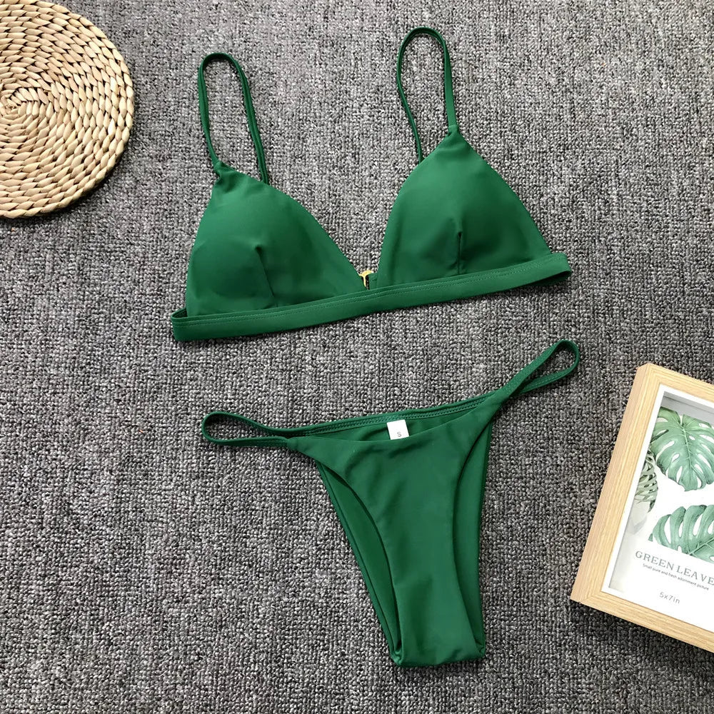 Para Praia Bikini-Set (verschiedene Farben)