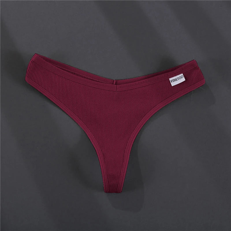 FINETOO 3-Teiliges G-string Set Baumwolle