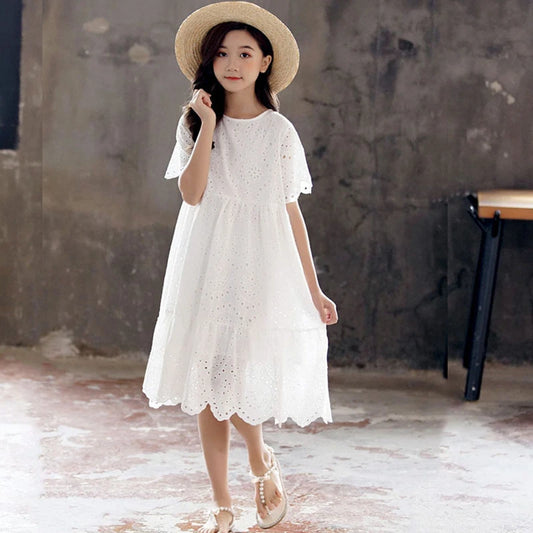 2024 Summer Mädchen Kleid Größe 110-160