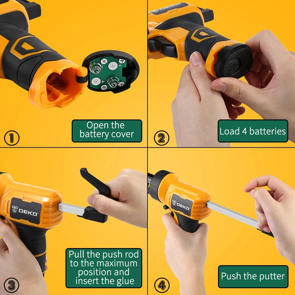 Deko degg01 automatische elektrische Silikonspritze