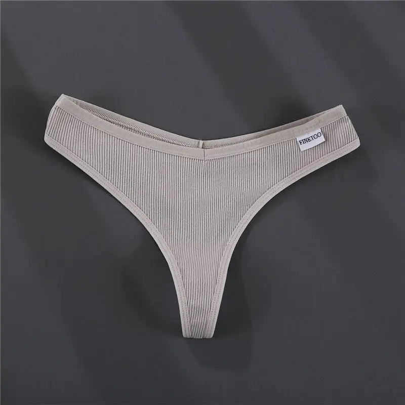 FINETOO 3-Teiliges G-string Set Baumwolle