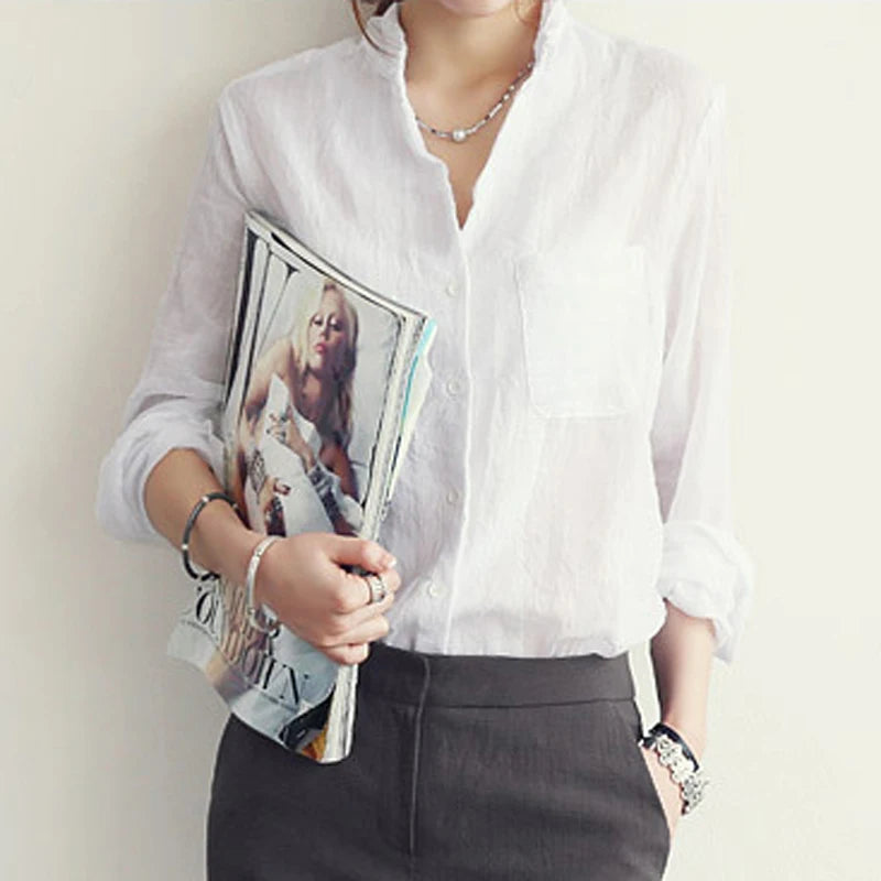Chemisier Damen Bluse Hemd Mode 2022