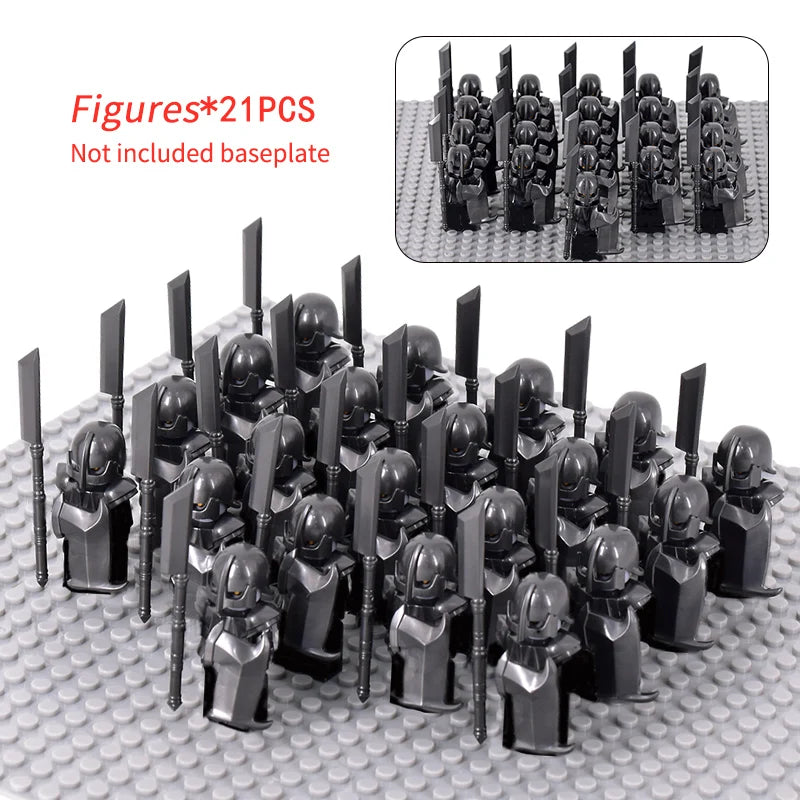 Brickpanda / Die Elfen, Soldat oder Orks Armee Figuren SETS Bausteine
