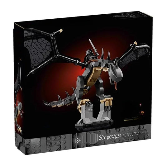 Brickpanda Schwarzer Drache Bausteine Set 269 Teile