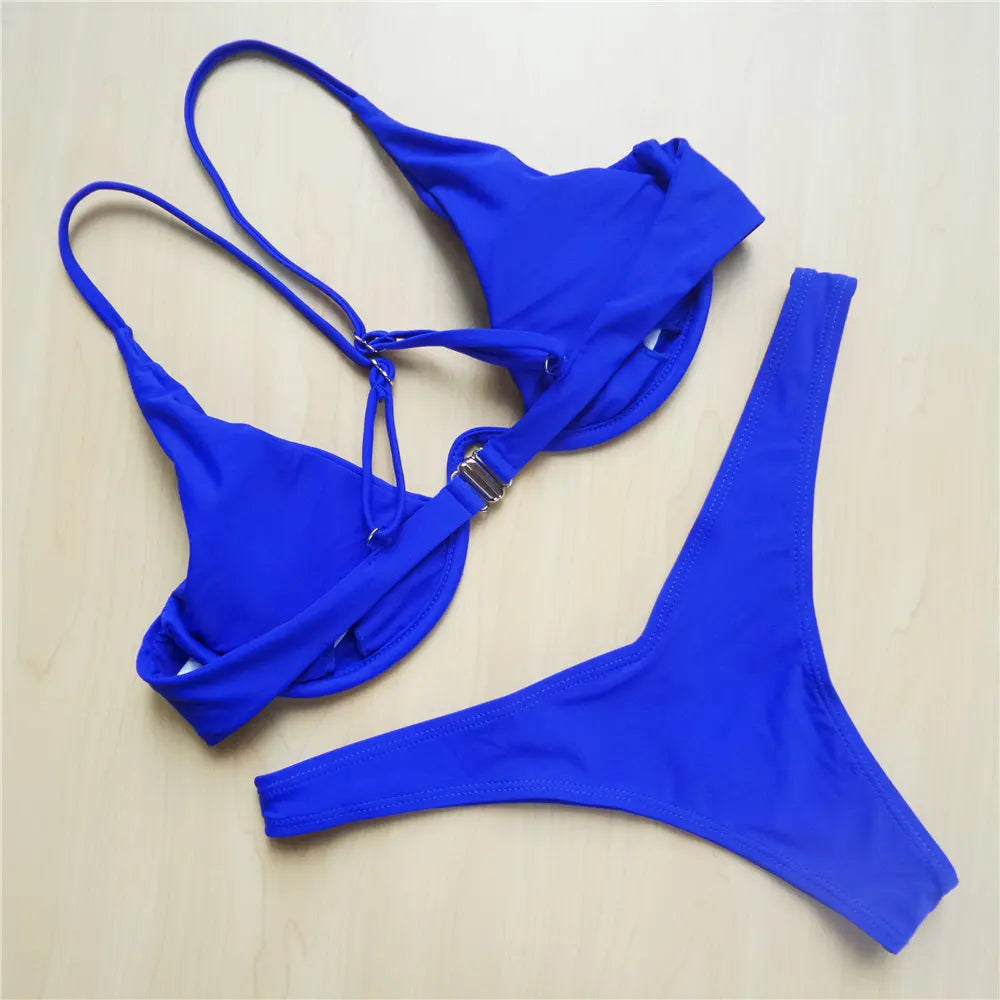 Bikini Set einfarbig