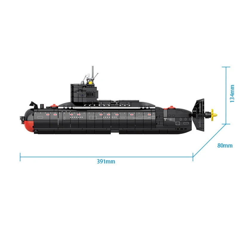 CyunSing Militär Atom-U-Boot Bausteine Set