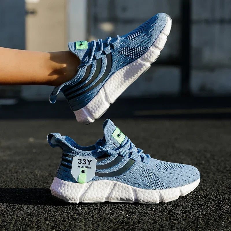 Frauen Herren Turnschuhe Sneaker Leicht Sportschuhe Atmungsaktiv