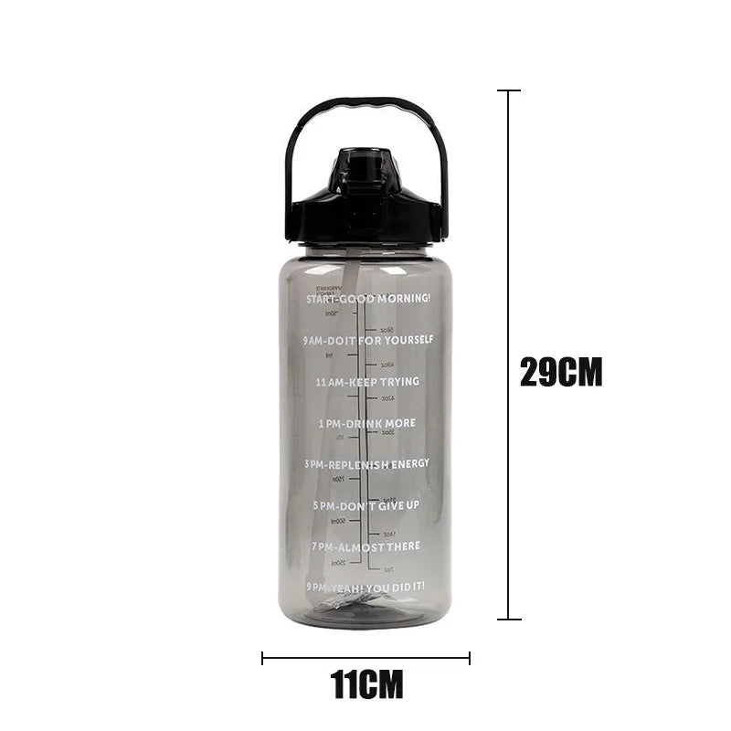 2 Liters Trinkflasche (Sport / Fitness)