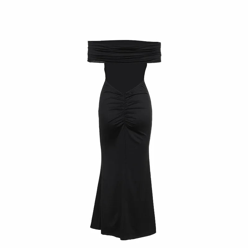 Mozision langes eleganter Kleid
